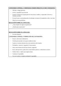 PROYECTO ANUAL PARA PRÁCTICAS DEL LENGUAJE PRIMER CICLO.