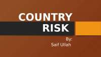 Sovereign Risk: Assessing Country Debt Repayment Capabilities