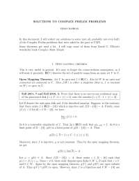 complex analysis introduction fall 2018