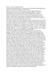 Storia della nascita della croce rossa - Docsity