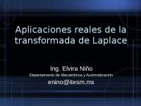 APLICACIONES DE LAPLACE
