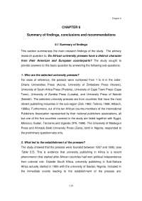 Chapter 6  with conclusion documentation
