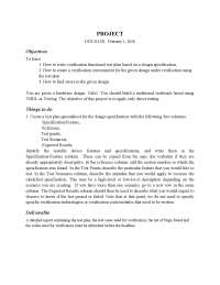 Calc1 design description and methods
