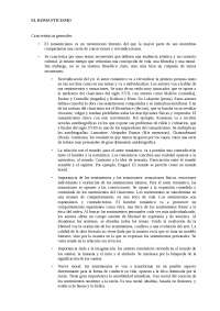 El romanticismo: características generales
