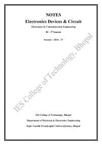 ELECTRONICS DEVICES FUNDAMENTAL