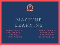 Machine Learning: An Introduction to Concepts, Algorithms, and Applications