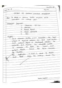 Semiconductor lab manual - Docsity