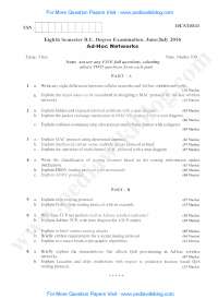 adhoc networks vtu question papers