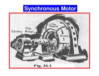 Synchronous Motor,electrical machine