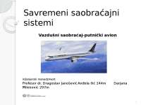 Savremeni saobracajni sistemi