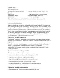 Historia clinica de asma
