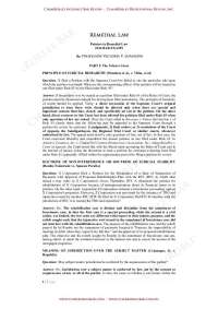 Philippine rules on civil procedure