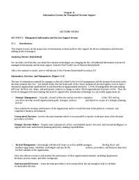 LECTURE NOTES ON MANAGEMET INFORMATION SYSTEM - Docsity