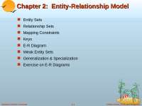 Fundamentals of Entity-Relationship Model in Database System Concepts