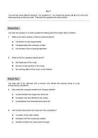 CAE Listening full test teacher handbook - Docsity