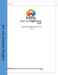 EBS  iNtegration Guide