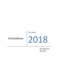 Orientalismo