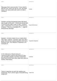 Chapter 11: Communication Climate | COMM  - Interpersonal Communication