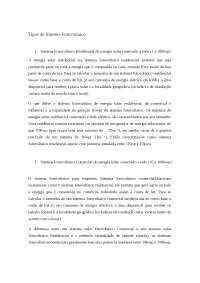 Sistema Fotovoltaico