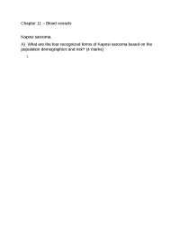 Chapter 11: Kaposi Sarcoma and Vascular Anomalies