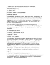Il microscopio ottico - Docsity