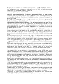 Sofidel: A Success Story in Sustainability and Stakeholder Marketing in the Paper Industry