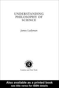 UNDERSTANDING PHILOSOPHY OF SCIENCE ‘