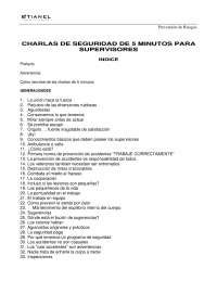 Charla de seguridad 1 - Docsity