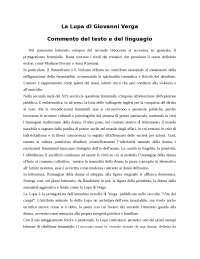 Analisi La luppa di Giovanni Verga