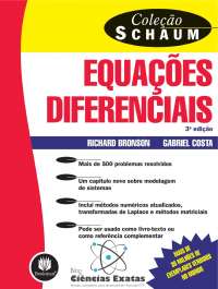 Equações Diferenciais, 3- edição - BRONSON, Richar; COSTA, Gabriel