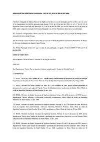 RESOLUÇÃO DA DIRETORIA COLEGIADA - RCD N° 63, DE 6 DE JULHO DE 2000