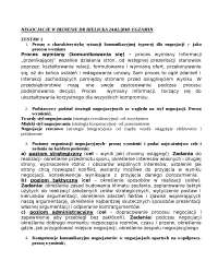 Negocjacje w biznesie - pytania egzaminacyjne