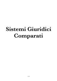 Diritto comparato Ermanno Calzolaio