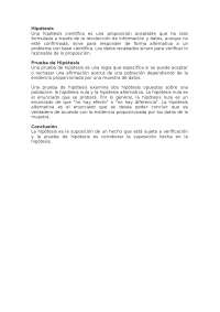 Hipótesis y prueba de hipótesis: una aproximación a la investigación científica