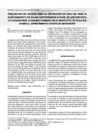 Determinación de calizas
