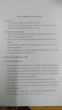 Thí nghiệm điện tử 1 - học phần 1