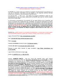 modelo pagare para practicar