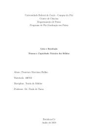 Exercícios de Física do Estado sólido