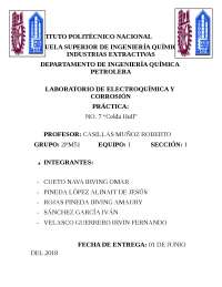 Practica de Celda Hull IPN