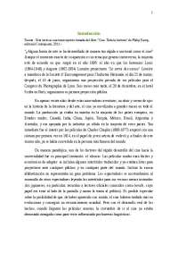 historia del cine contemporaneo y sus elementos tecnicos.   con sus distintas formar de informar, interpretar. guiar y divertir