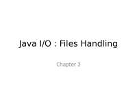Java I/O Streams: Understanding Input and Output Operations