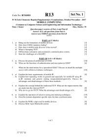 MOBILE COMPUTING QUESTIONS