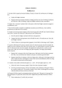 Public Finance- chapter 2