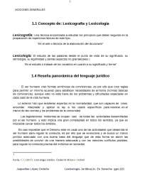 LEXICOLOGÍA JURÍDICA