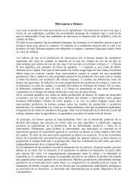 capitulo 1 tomo 1 el capital Marx