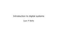 digital logic design and binary systems