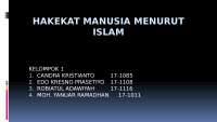 HAKEKAT MANUSIA MENURUT ISLAM baru-1.pptx