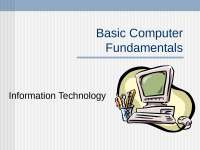 Understanding the Fundamentals of Computers: A Comprehensive Overview