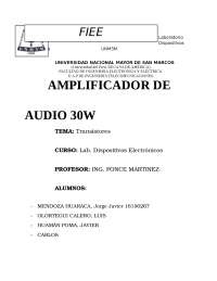 Amplificador de sonido