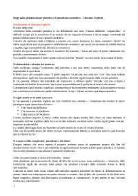 Saggi sulla globalizzazione